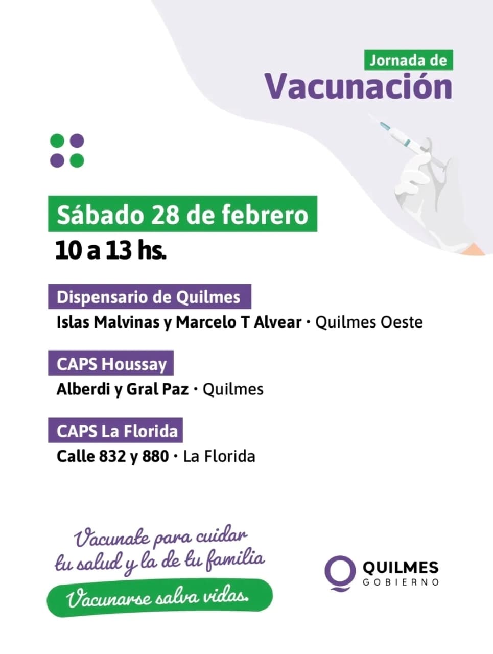 YA COMIENZAN LAS CLASES Y ES NECESARIO CONOCER EL CALENDARIO DE VACUNACIÓN.