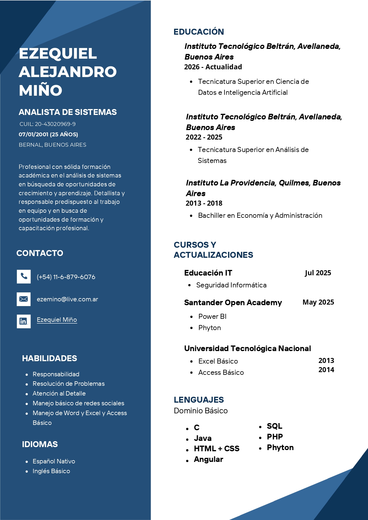 CLASIFICADOS DE BERNAL TV